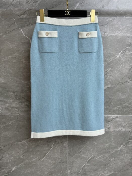 샤넬 컬러블록 스커트 레플리카 미러급 SA급 S급 고퀄리티 하이엔드 최상급 의류 [여성] 3