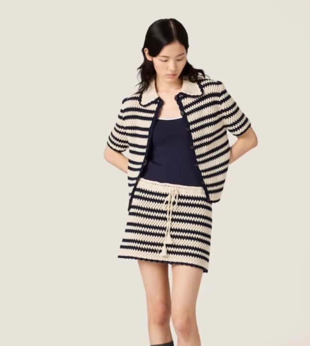 미우미우 크로셰 니트 세트 레플리카 미러급 SA급 S급 고퀄리티 하이엔드 최상급 의류 [여성] 23