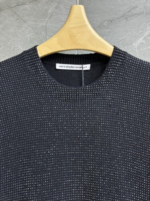 알렉산더왕 블랙 울 블렌드 핫픽스 드레스 레플리카 미러급 SA급 S급 고퀄리티 하이엔드 최상급 의류 [여성] 9