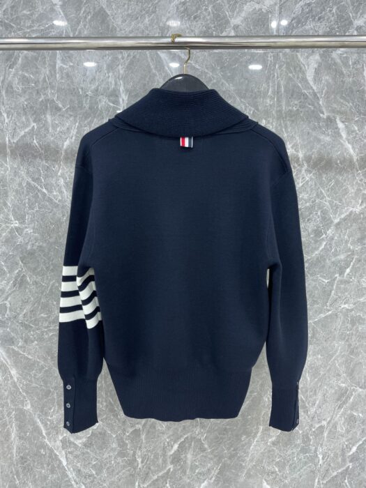 톰브라운 사선 메리노울 숄카라 가디건 레플리카 미러급 SA급 S급 고퀄리티 하이엔드 최상급 의류 [남성여성공용] 25