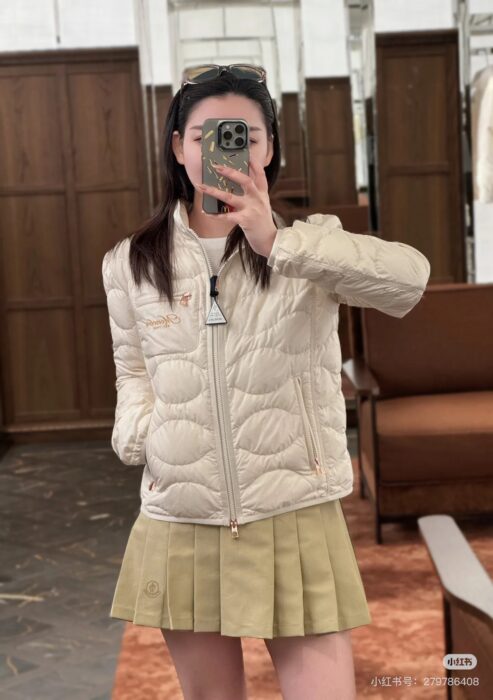 몽클레어 Tegea 웨이브 퀼팅 쇼트 다운 자켓 레플리카 미러급 SA급 S급 고퀄리티 하이엔드 최상급 의류 [여성] 3