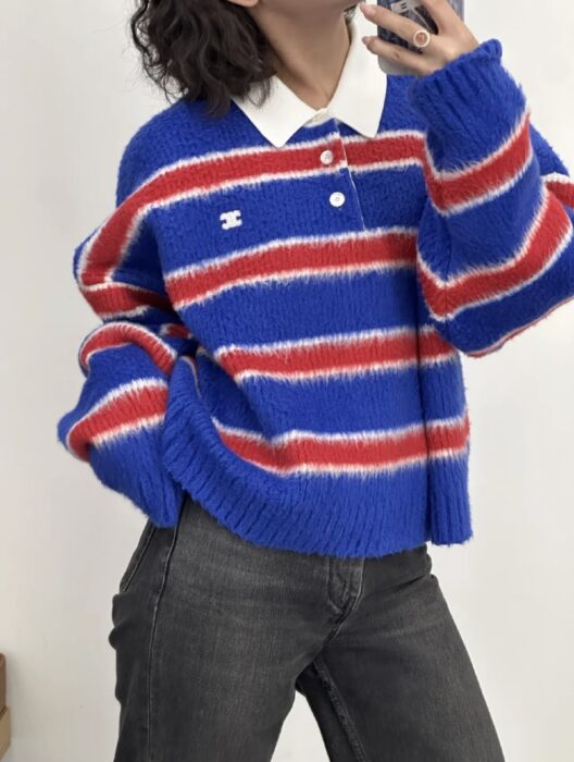 셀린느 스트라이프 스웨터 레플리카 미러급 SA급 S급 고퀄리티 하이엔드 최상급 의류 [여성] 6