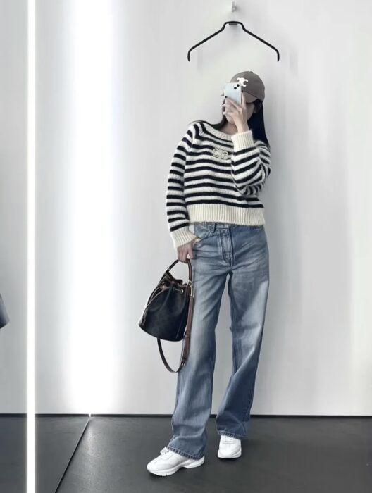 셀린느 트리오페 마리니에르 스웨터 레플리카 미러급 SA급 S급 고퀄리티 하이엔드 최상급 의류 [여성] 3