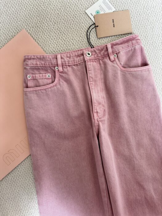 미우미우 핑크 진 레플리카 미러급 SA급 S급 고퀄리티 하이엔드 최상급 의류 [여성] 8