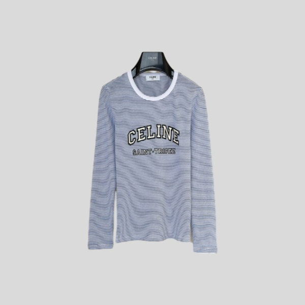 셀린느 스트라이프 긴팔 티셔츠 레플리카 미러급 SA급 S급 고퀄리티 하이엔드 최상급 의류 [여성]