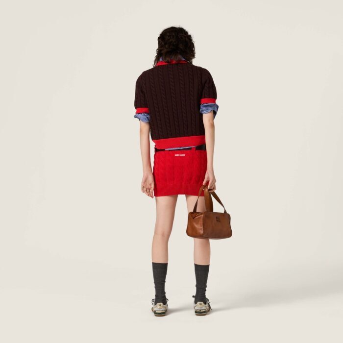 미우미우 울 및 코튼 스웨터 레플리카 미러급 SA급 S급 고퀄리티 하이엔드 최상급 의류 [여성] 3