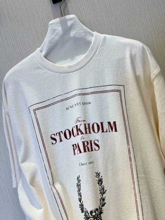 아크네스튜디오 레이어드 프린트 티셔츠 레플리카 미러급 SA급 S급 고퀄리티 하이엔드 최상급 의류 [여성] 3