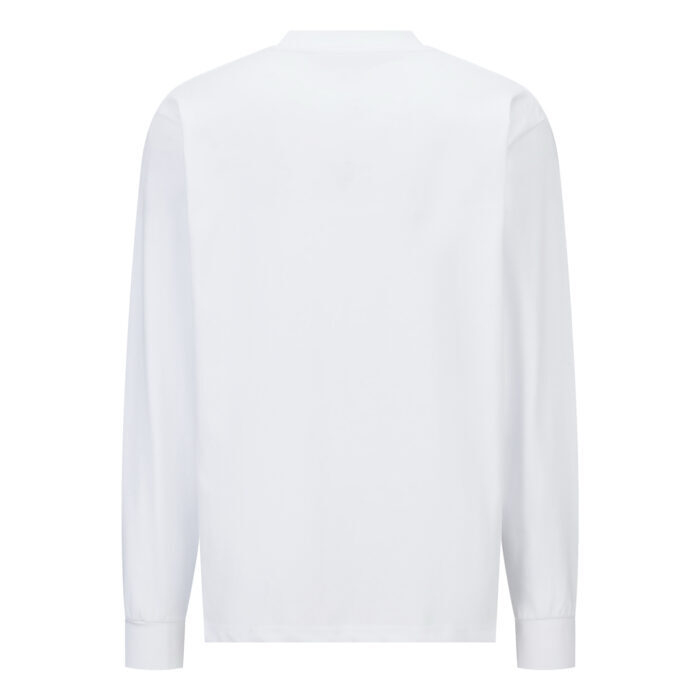 디올 앞 패치 모노그램 순색 긴팔티 화이트 레플리카 미러급 SA급 S급 고퀄리티 하이엔드 최상급 의류 [남성여성공용] 4