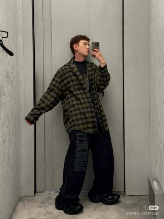 발렌시아가 레터 팬츠 레플리카 미러급 SA급 S급 고퀄리티 하이엔드 최상급 의류 [남성여성공용] 5