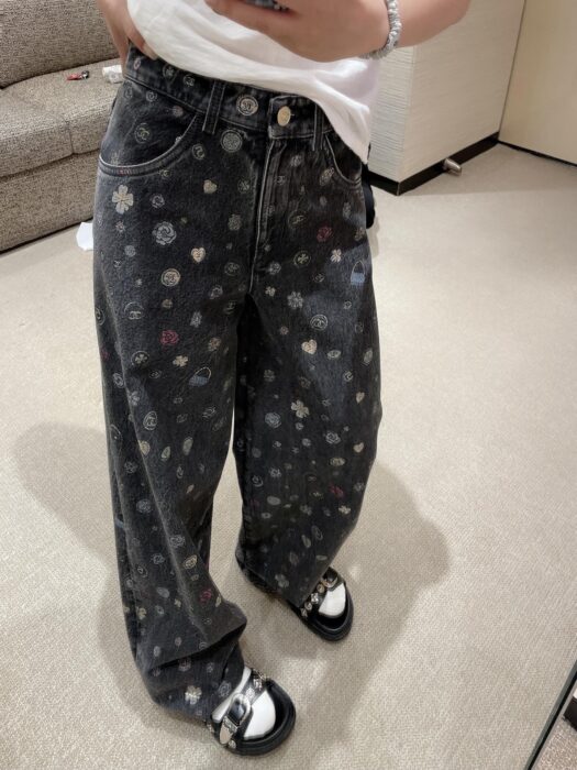 샤넬 와이드 팬츠 레플리카 미러급 SA급 S급 고퀄리티 하이엔드 최상급 의류 [여성] 8