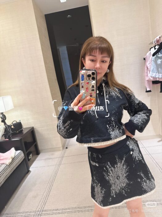 샤넬 하프 지퍼 후드 레플리카 미러급 SA급 S급 고퀄리티 하이엔드 최상급 의류 [여성] 4