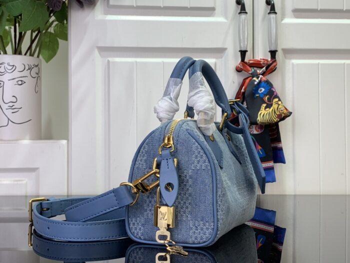 루이비통 스피디 18 반둘리에 N00208 데님 블루 핸드백 크로스백 레플리카 미러급 SA급 S급 고퀄리티 최상급 하이엔드 가방 [여성] 4