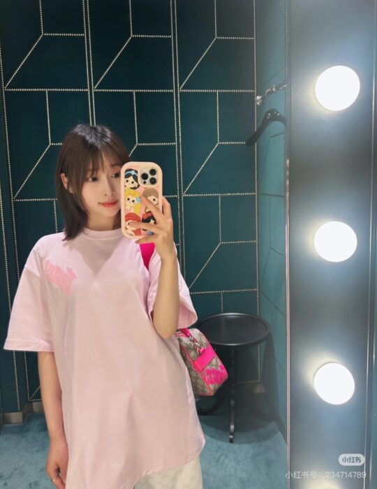 구찌 핑크 반팔 티셔츠 레플리카 미러급 SA급 S급 고퀄리티 하이엔드 최상급 의류 [남성여성공용] 17