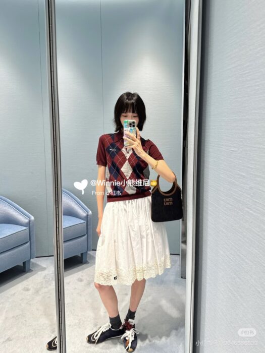 미우미우 울 폴로 셔츠 레플리카 미러급 SA급 S급 고퀄리티 하이엔드 최상급 의류 [여성] 9