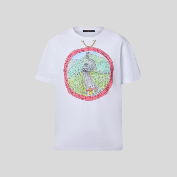 루이비통 고양이 프린트 티셔츠 레플리카 미러급 SA급 S급 고퀄리티 하이엔드 최상급 의류 [여성]