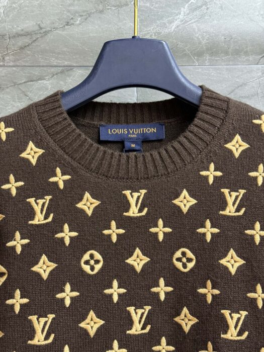 루이비통 3D 모노그램 니트 풀오버 레플리카 미러급 SA급 S급 고퀄리티 하이엔드 최상급 의류 [여성] 7
