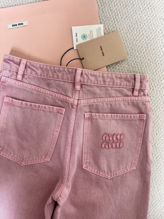 미우미우 핑크 진 레플리카 미러급 SA급 S급 고퀄리티 하이엔드 최상급 의류 [여성] 11