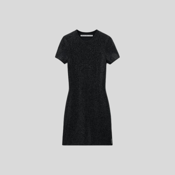 알렉산더왕 블랙 울 블렌드 핫픽스 드레스 레플리카 미러급 SA급 S급 고퀄리티 하이엔드 최상급 의류 [여성]