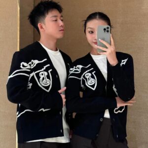 버버리 점보 승마 자카드 가디건 블랙 레플리카 미러급 SA급 S급 고퀄리티 하이엔드 최상급 의류 [남성여성공용]