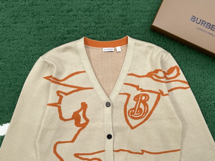 버버리 점보 승마 자카드 가디건 베이지 레플리카 미러급 SA급 S급 고퀄리티 하이엔드 최상급 의류 [남성여성공용] 5