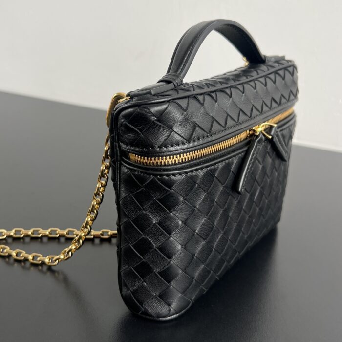 보테가베네타 스몰 소프트 베니티 블랙 843800 레플리카 미러급 SA급 S급 고퀄리티 최상급 하이엔드 크로스백 가방 [여성] 5