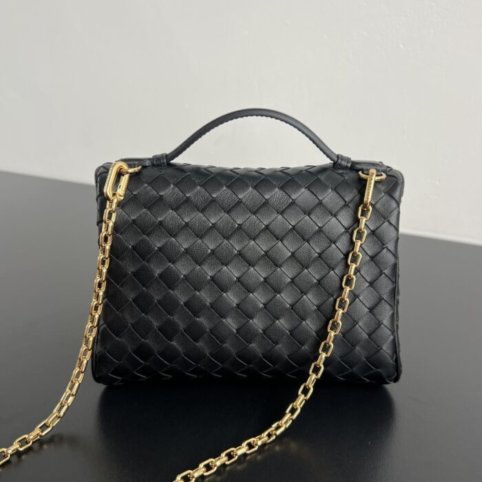 보테가베네타 스몰 소프트 베니티 블랙 843800 레플리카 미러급 SA급 S급 고퀄리티 최상급 하이엔드 크로스백 가방 [여성] 3