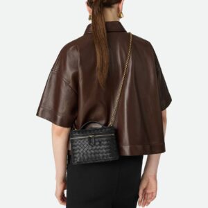 보테가베네타 스몰 소프트 베니티 블랙 843800 레플리카 미러급 SA급 S급 고퀄리티 최상급 하이엔드 크로스백 가방 [여성]