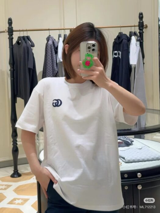 구찌 코튼 저지 티셔츠 레플리카 미러급 SA급 S급 고퀄리티 하이엔드 최상급 의류 [남성여성공용] 2