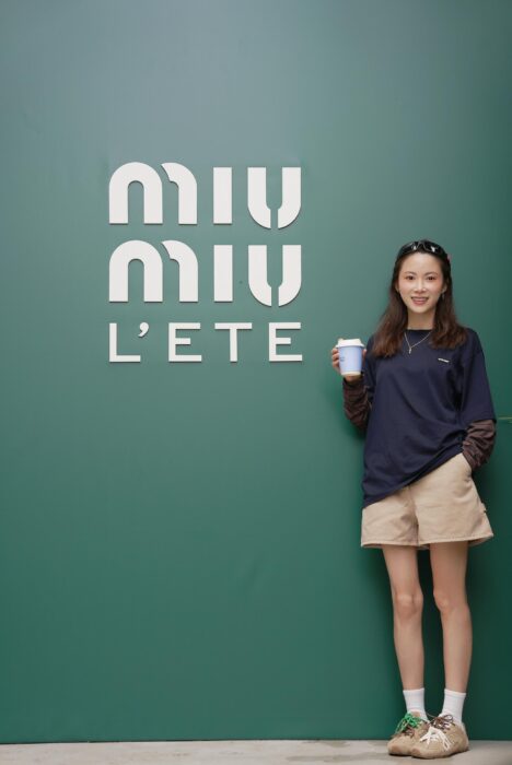 미우미우 긴 소매 저지 티셔츠 레플리카 미러급 SA급 S급 고퀄리티 하이엔드 최상급 의류 [여성] 2