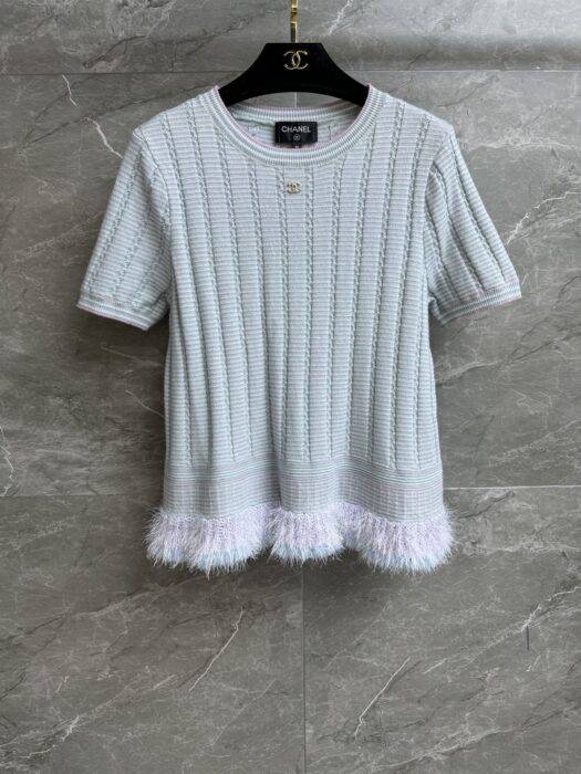 샤넬 블루 태슬 반팔 레플리카 미러급 SA급 S급 고퀄리티 하이엔드 최상급 의류 [여성] 2