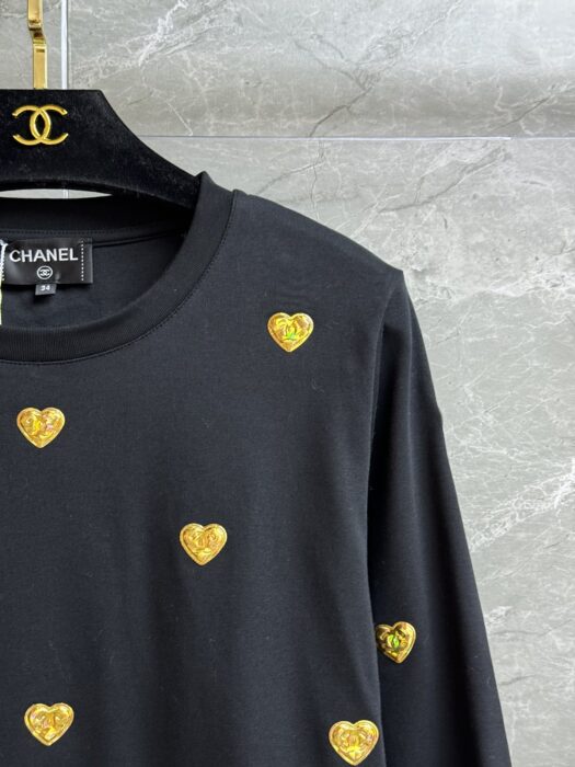 샤넬 하트 롱 티셔츠 레플리카 미러급 SA급 S급 고퀄리티 하이엔드 최상급 의류 [여성] 4