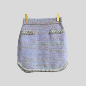 샤넬 퍼플 플러시 스커트 레플리카 미러급 SA급 S급 고퀄리티 하이엔드 최상급 의류 [여성]