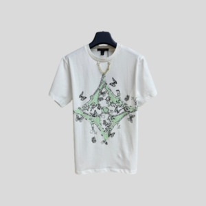 루이비통 버터플라이 프린트 티셔츠 레플리카 미러급 SA급 S급 고퀄리티 하이엔드 최상급 의류 [여성]