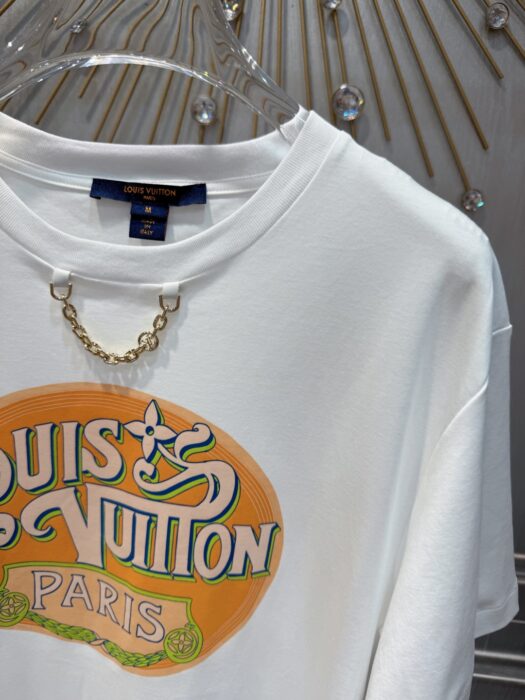 루이비통 25SS 파리 체인 반팔티 레플리카 미러급 SA급 S급 고퀄리티 하이엔드 최상급 의류 [남성여성공용] 3