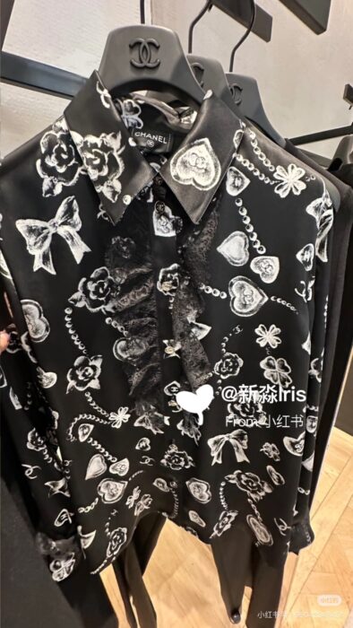 샤넬 뉴 레이스 카멜리아 러브 리본 셔츠 레플리카 미러급 SA급 S급 고퀄리티 하이엔드 최상급 의류 [여성] 17