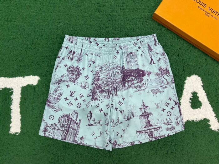 루이비통 모노그램 시티워크 프린티드 실크 쇼츠 레플리카 미러급 SA급 S급 고퀄리티 하이엔드 최상급 의류 [남성여성공용] 6