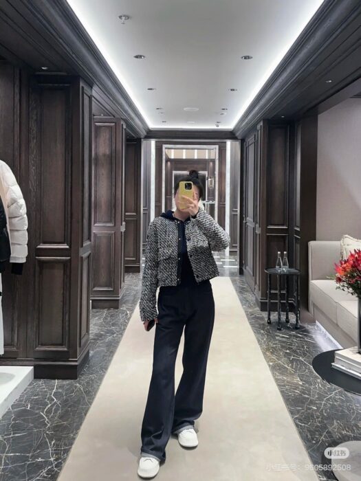 몽클레르 Dauphin 트위드 쇼트 다운 자켓 레플리카 미러급 SA급 S급 고퀄리티 하이엔드 최상급 의류 [여성] 7