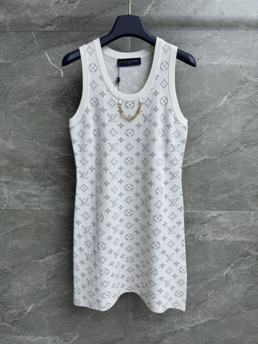 루이비통 모노그램 니트 드레스 레플리카 미러급 SA급 S급 고퀄리티 하이엔드 최상급 의류 [여성] 3