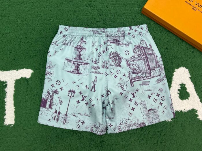 루이비통 모노그램 시티워크 프린티드 실크 쇼츠 레플리카 미러급 SA급 S급 고퀄리티 하이엔드 최상급 의류 [남성여성공용] 7