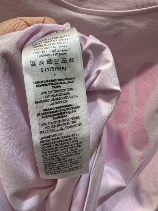 구찌 핑크 반팔 티셔츠 레플리카 미러급 SA급 S급 고퀄리티 하이엔드 최상급 의류 [남성여성공용] 7