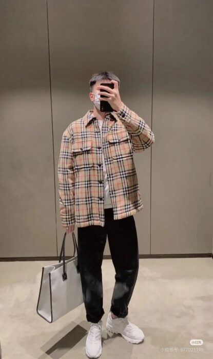 버버리 체크 자켓 레플리카 미러급 SA급 S급 고퀄리티 하이엔드 최상급 의류 [남성여성공용] 4