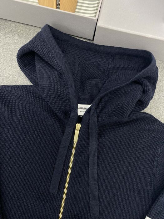 톰브라운 리넨 코튼 4-바 릴렉스 핏 집업 후디 레플리카 미러급 SA급 S급 고퀄리티 하이엔드 최상급 의류 [남성여성공용] 14