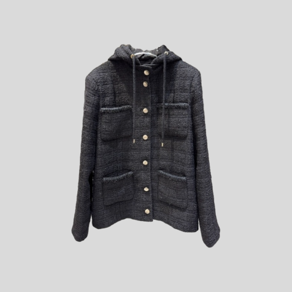 샤넬 후드 우븐 자켓 레플리카 미러급 SA급 S급 고퀄리티 하이엔드 최상급 의류 [여성]