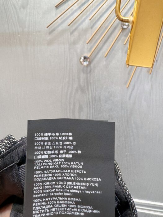 프라다 플레드 자카드 팬츠 레플리카 미러급 SA급 S급 고퀄리티 하이엔드 최상급 의류 [여성] 7