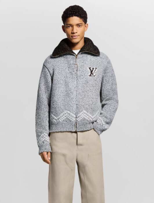 루이비통 지퍼 니티드 블루종 레플리카 미러급 SA급 S급 고퀄리티 하이엔드 최상급 의류 [여성] 3