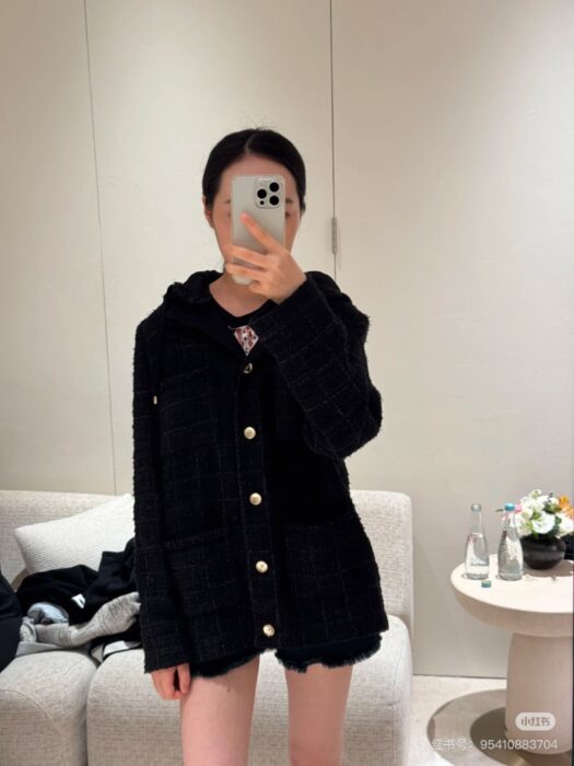 샤넬 후드 우븐 자켓 레플리카 미러급 SA급 S급 고퀄리티 하이엔드 최상급 의류 [여성] 19