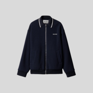 미우미우 본디드 피케 및 테크니컬 저지 블루종 자켓 레플리카 미러급 SA급 S급 고퀄리티 하이엔드 최상급 의류 [여성]