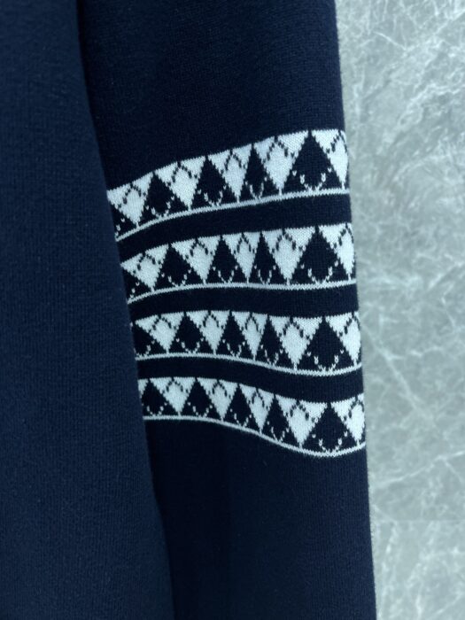 톰브라운 코튼 헥터 자카드 후드 집업 (네이비,그레이) 레플리카 미러급 SA급 S급 고퀄리티 하이엔드 최상급 의류 [남성여성공용] 22