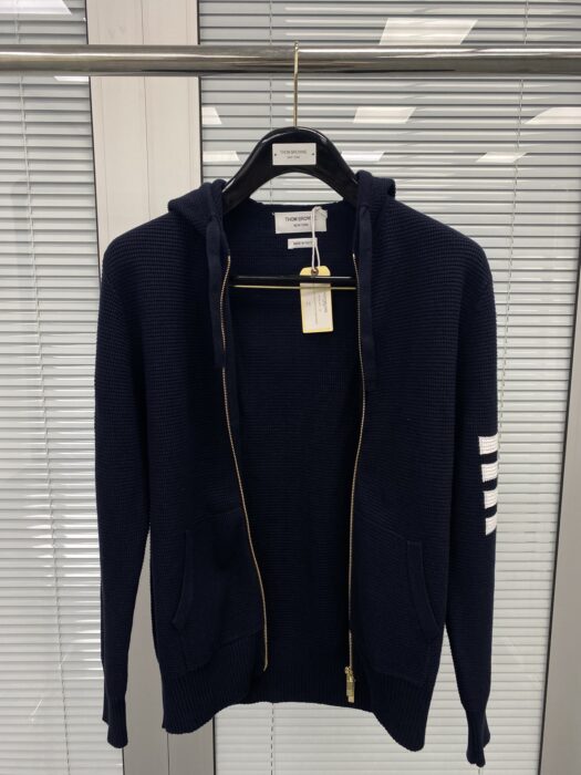 톰브라운 리넨 코튼 4-바 릴렉스 핏 집업 후디 레플리카 미러급 SA급 S급 고퀄리티 하이엔드 최상급 의류 [남성여성공용] 12