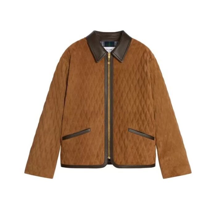 셀린느 스웨이드 퀼티드 자켓 레플리카 미러급 SA급 S급 고퀄리티 하이엔드 최상급 의류 [여성] 11